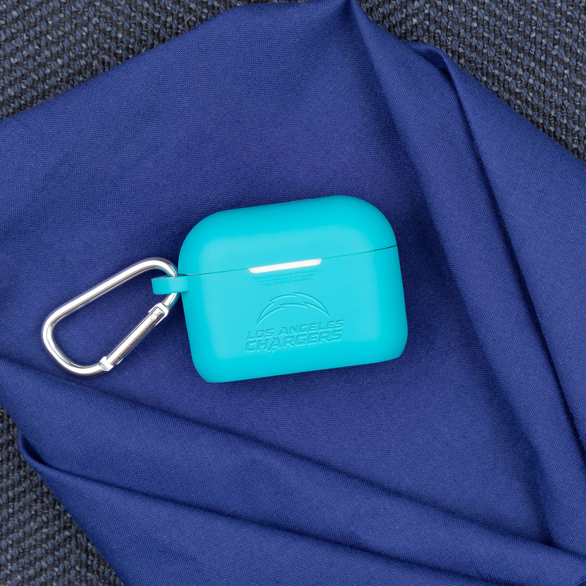 Game Time Los Angeles Chargers Engraved AirPods Pro Silicone Case Cover