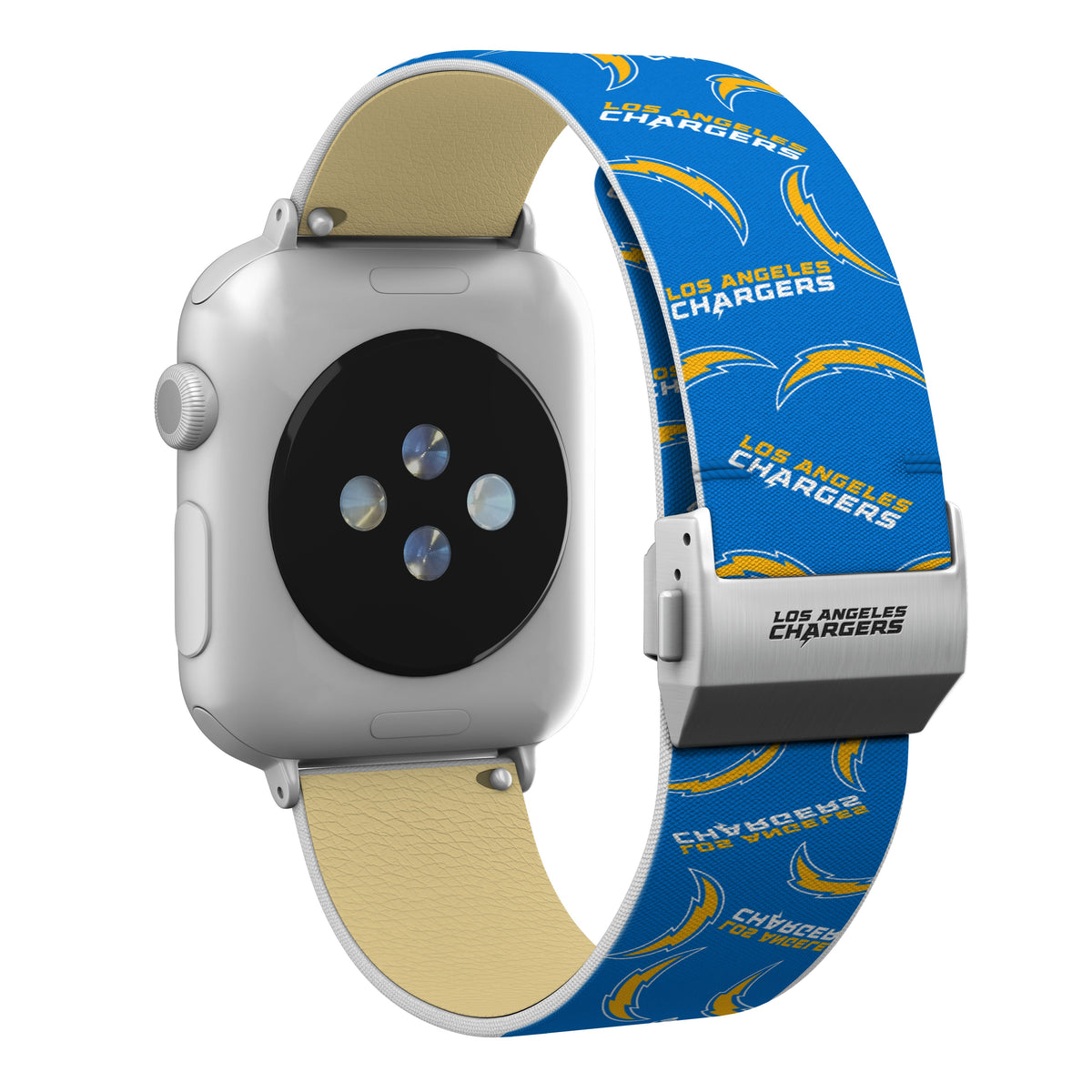 Los Angeles Chargers Full Print Watch Band With Engraved Buckle - AffinityBands