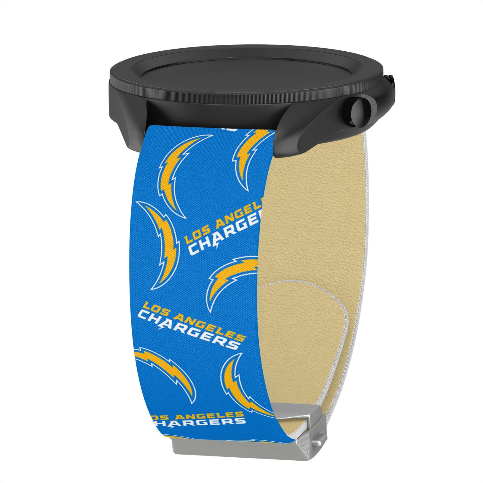 Game Time Los Angeles Chargers Signature Series Quick Change Watch Band With Engraved Buckle