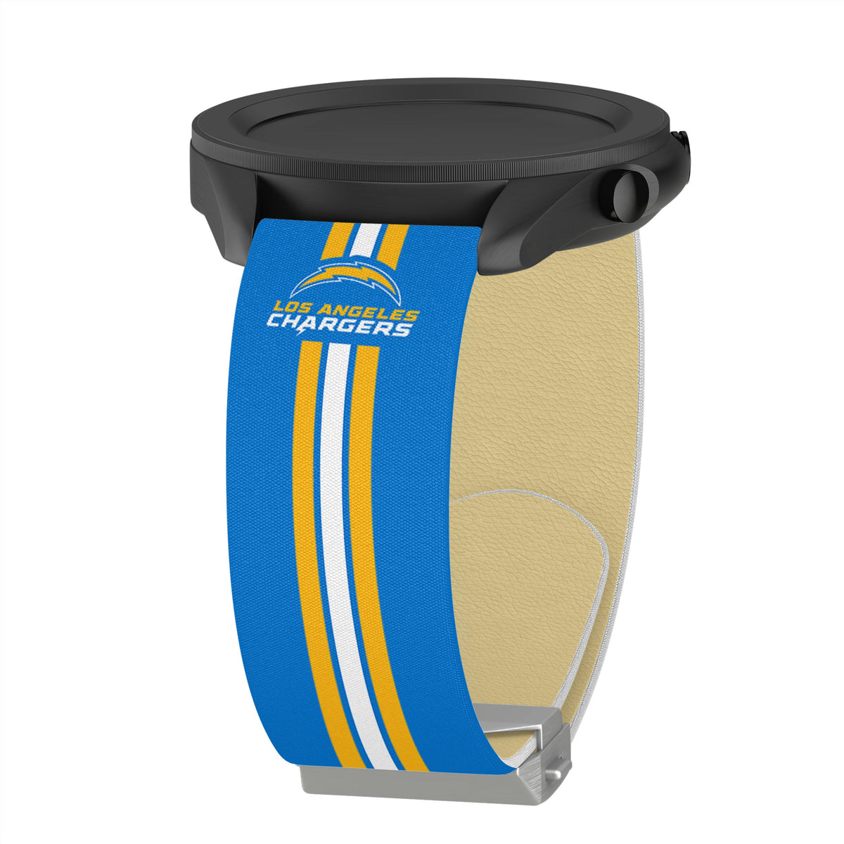 Game Time Los Angeles Chargers Signature Series Quick Change Watch Band With Engraved Buckle