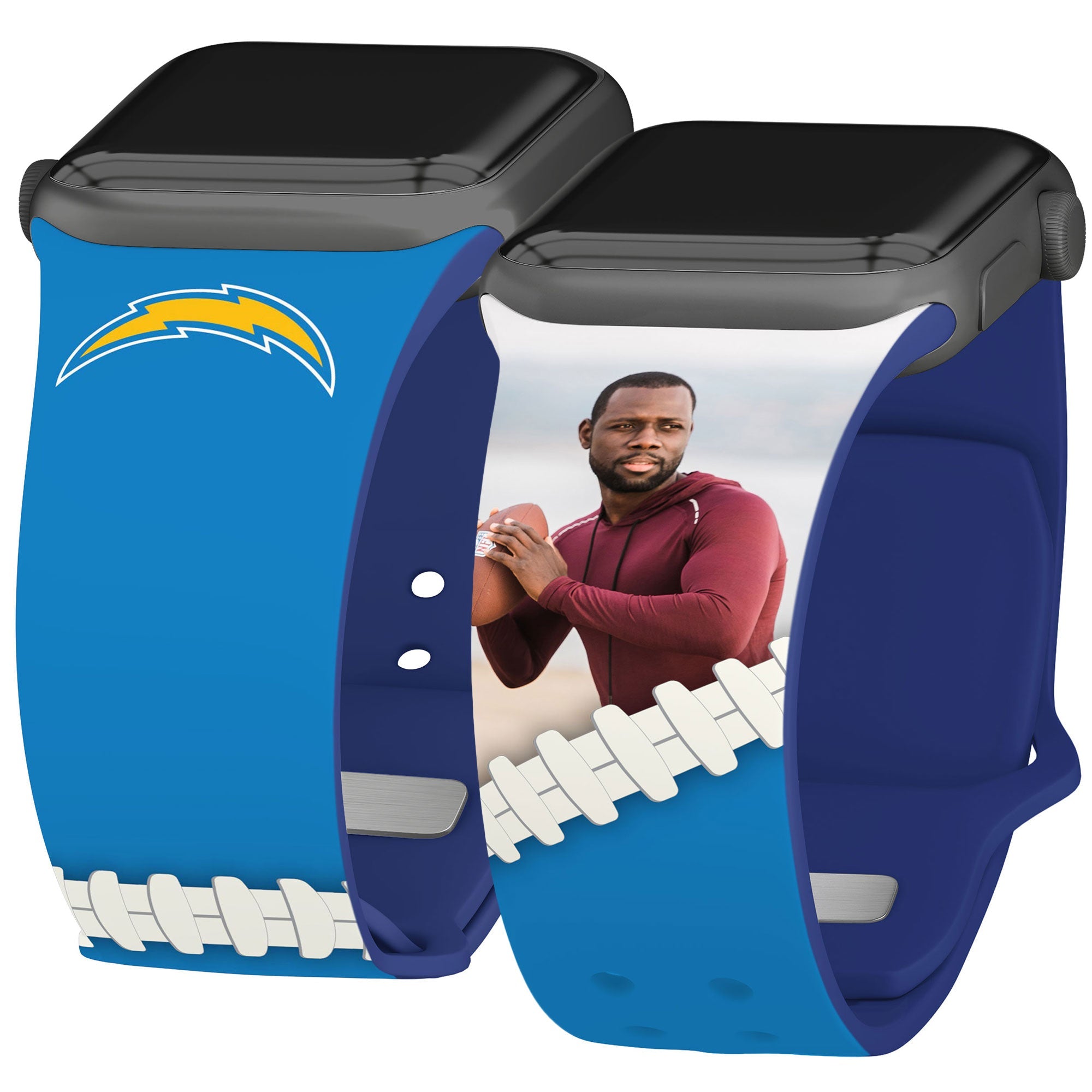 Los Angeles Chargers Custom Photo HD Apple Watch Band