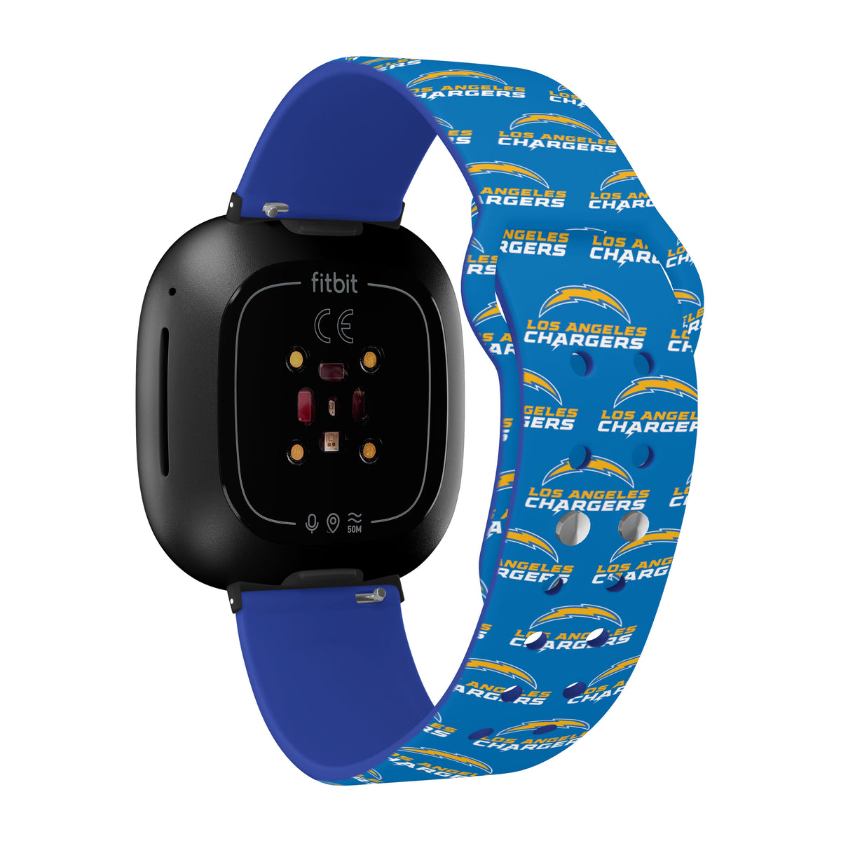 Los Angeles Chargers HD Fitbit Versa 3 and Sense Watch Band