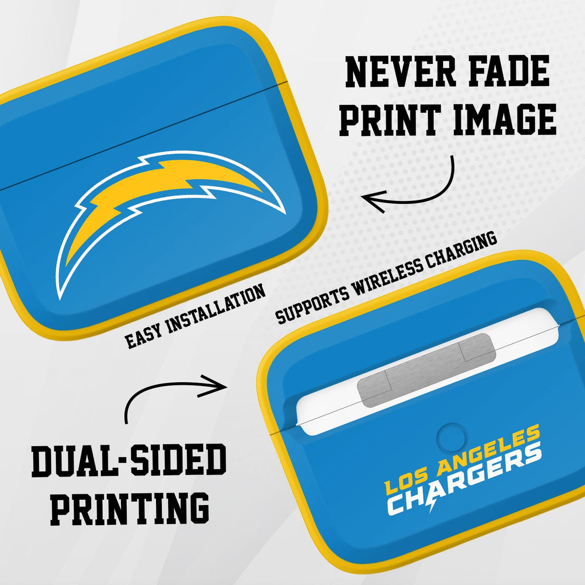 Los Angeles Chargers HDX Apple AirPods Pro Case Cover