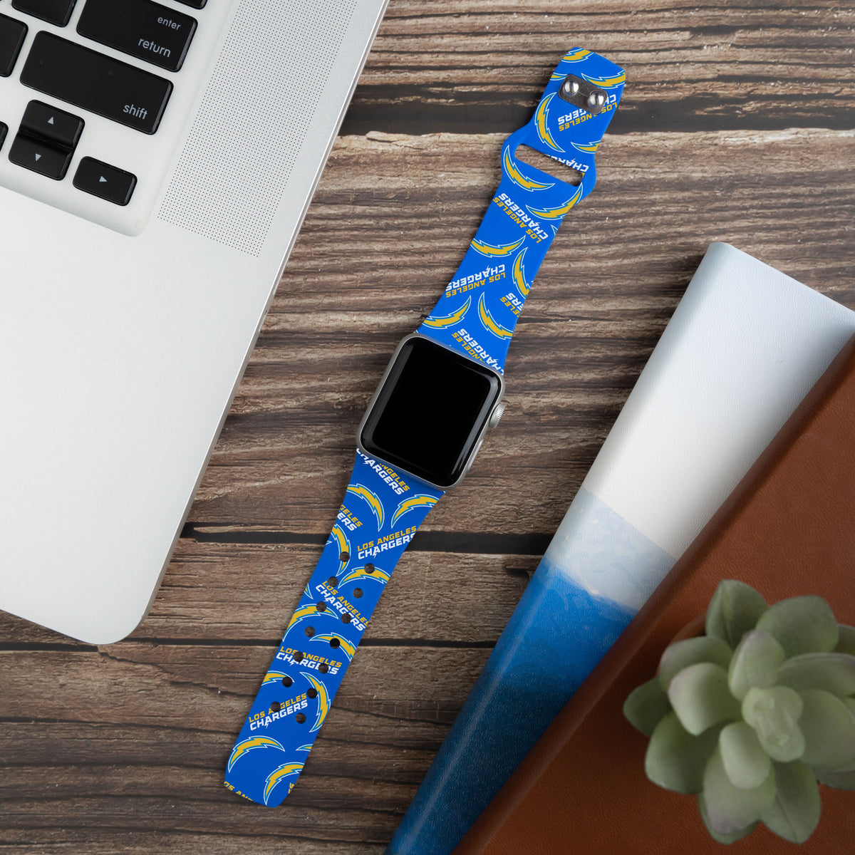Los Angeles Chargers HD Apple Watch Band