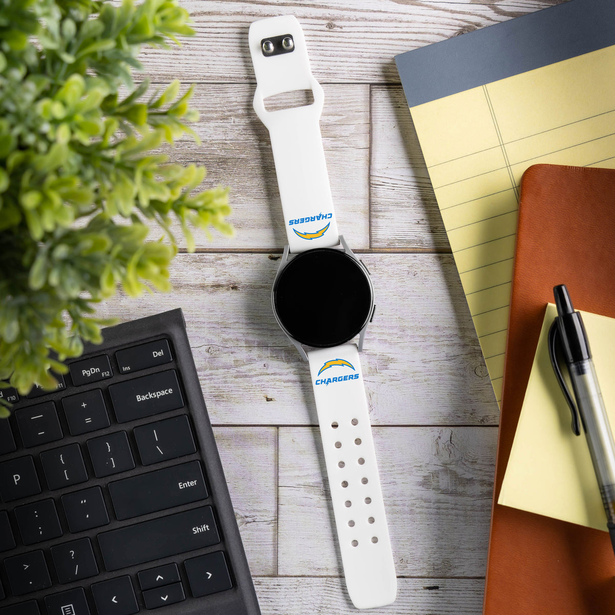 GAME TIME Los Angeles Chargers HD Elite Edition Samsung Galaxy Watch Band