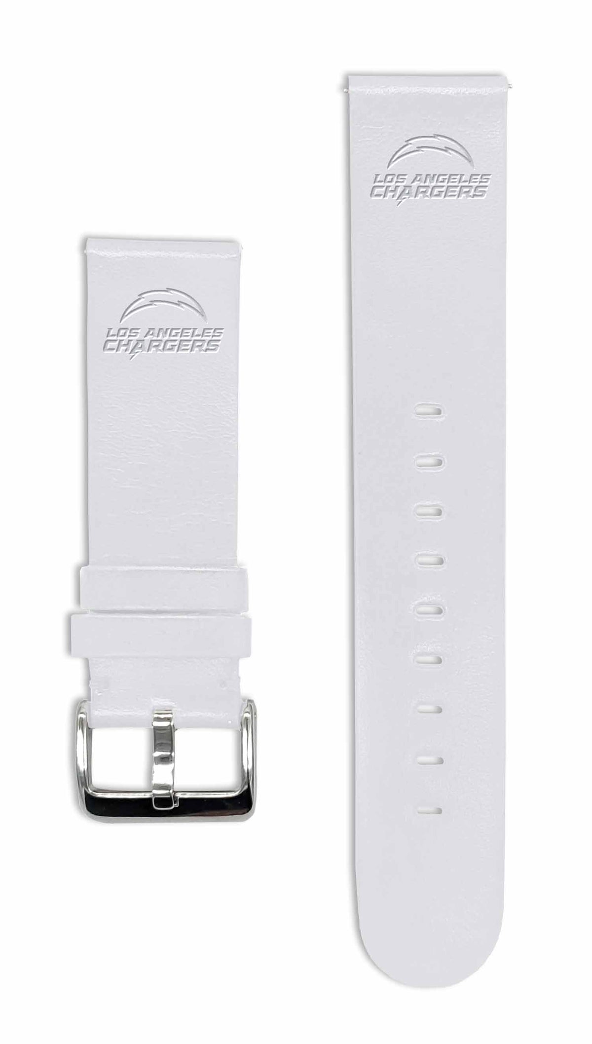 Los Angeles Chargers Quick Change Leather Watch Band - USA Sewn - AffinityBands