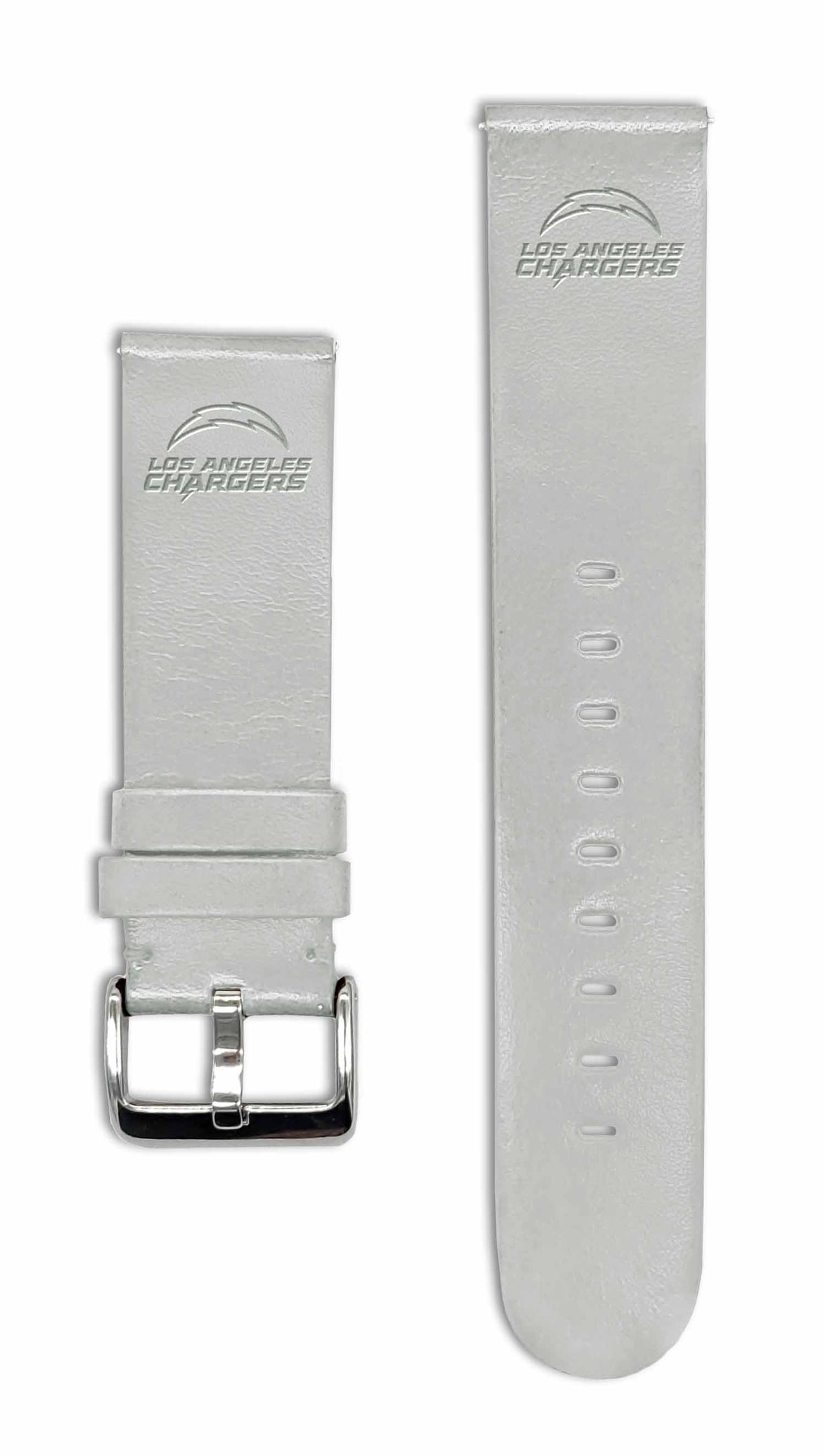 Los Angeles Chargers Quick Change Leather Watch Band - USA Sewn - AffinityBands
