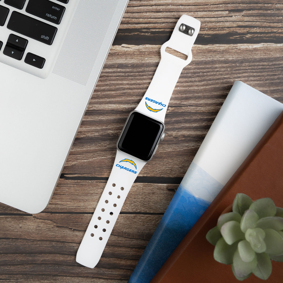 GAME TIME Los Angeles Chargers HD Elite Edition Apple Watch Band