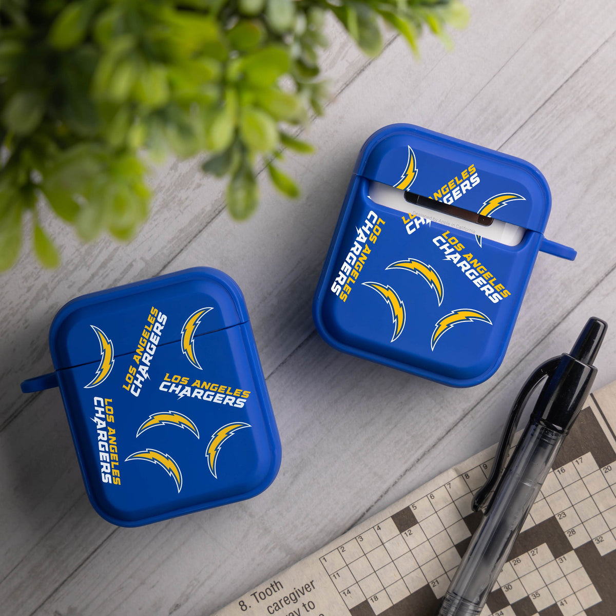 Los Angeles Chargers HDX Apple AirPods Gen 1 &amp; 2 Case Cover