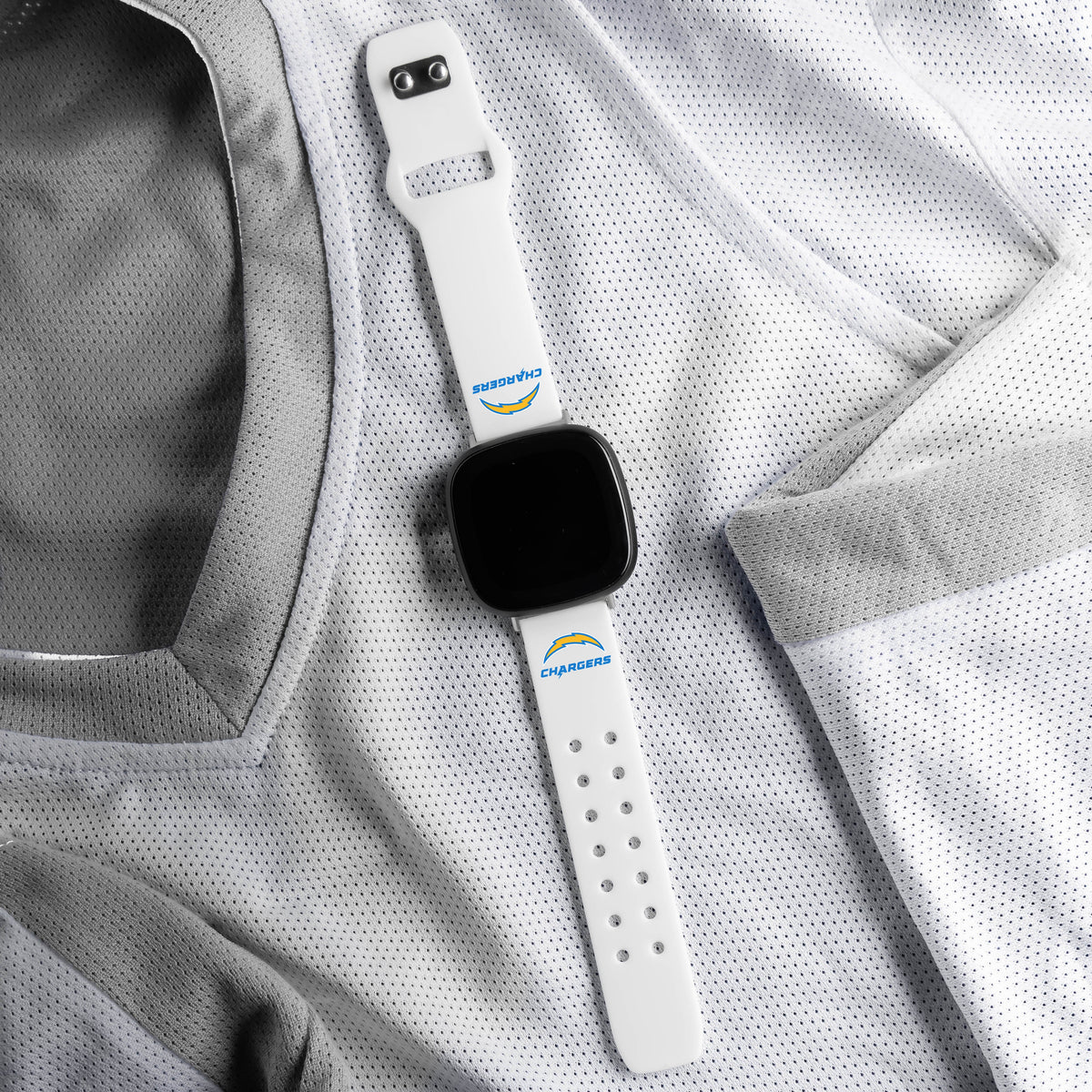 GAME TIME Los Angeles Chargers HD Elite Edition Fitbit Versa 3 &amp; Sense Watch Band