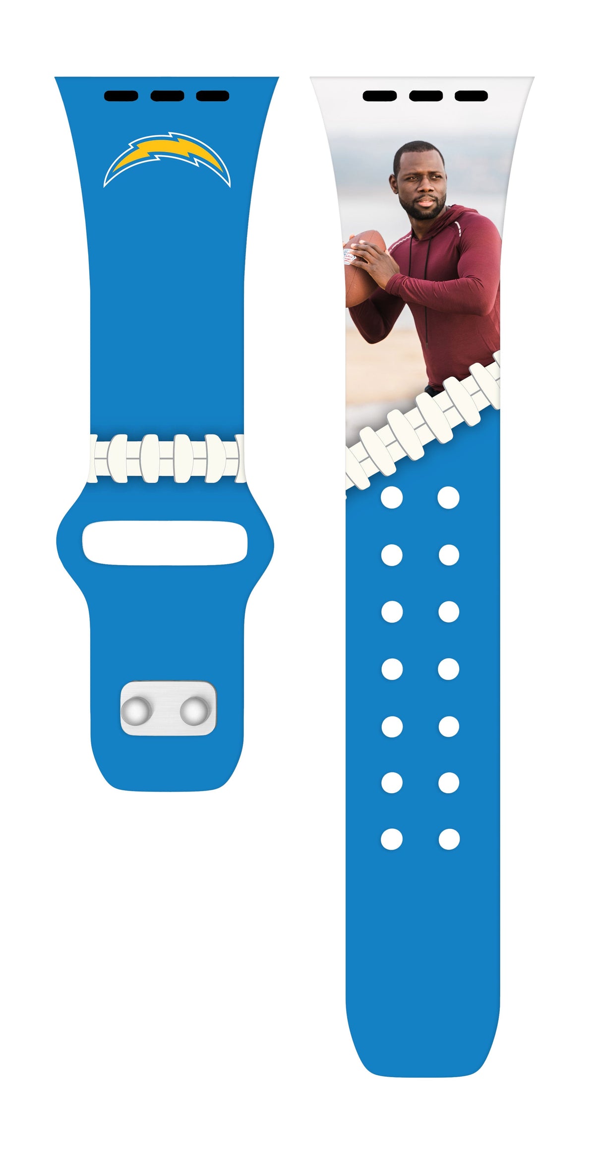Los Angeles Chargers Custom Photo HD Apple Watch Band