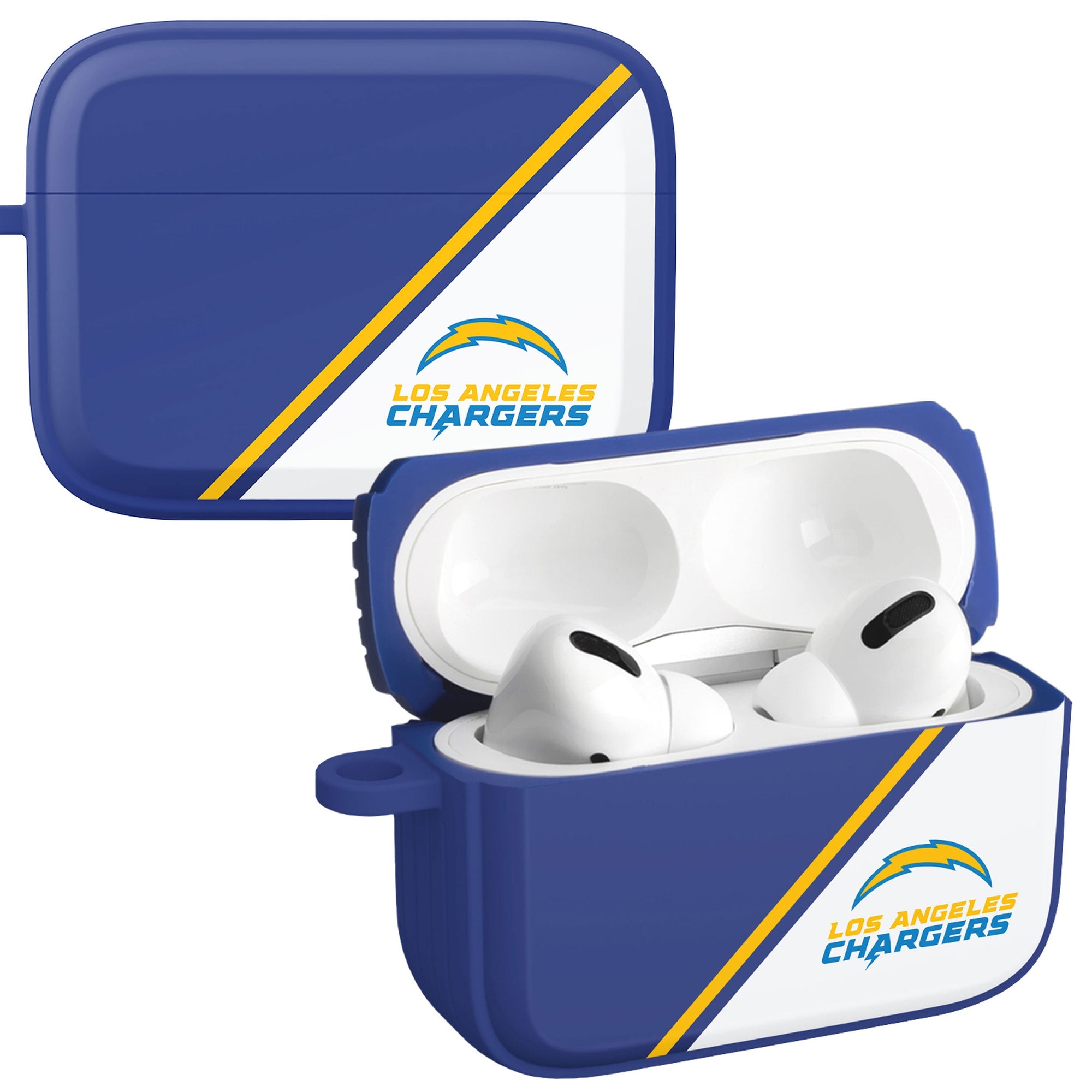 Los Angeles Chargers HDX Champion Series Case Cover Compatible with Apple AirPods Pro