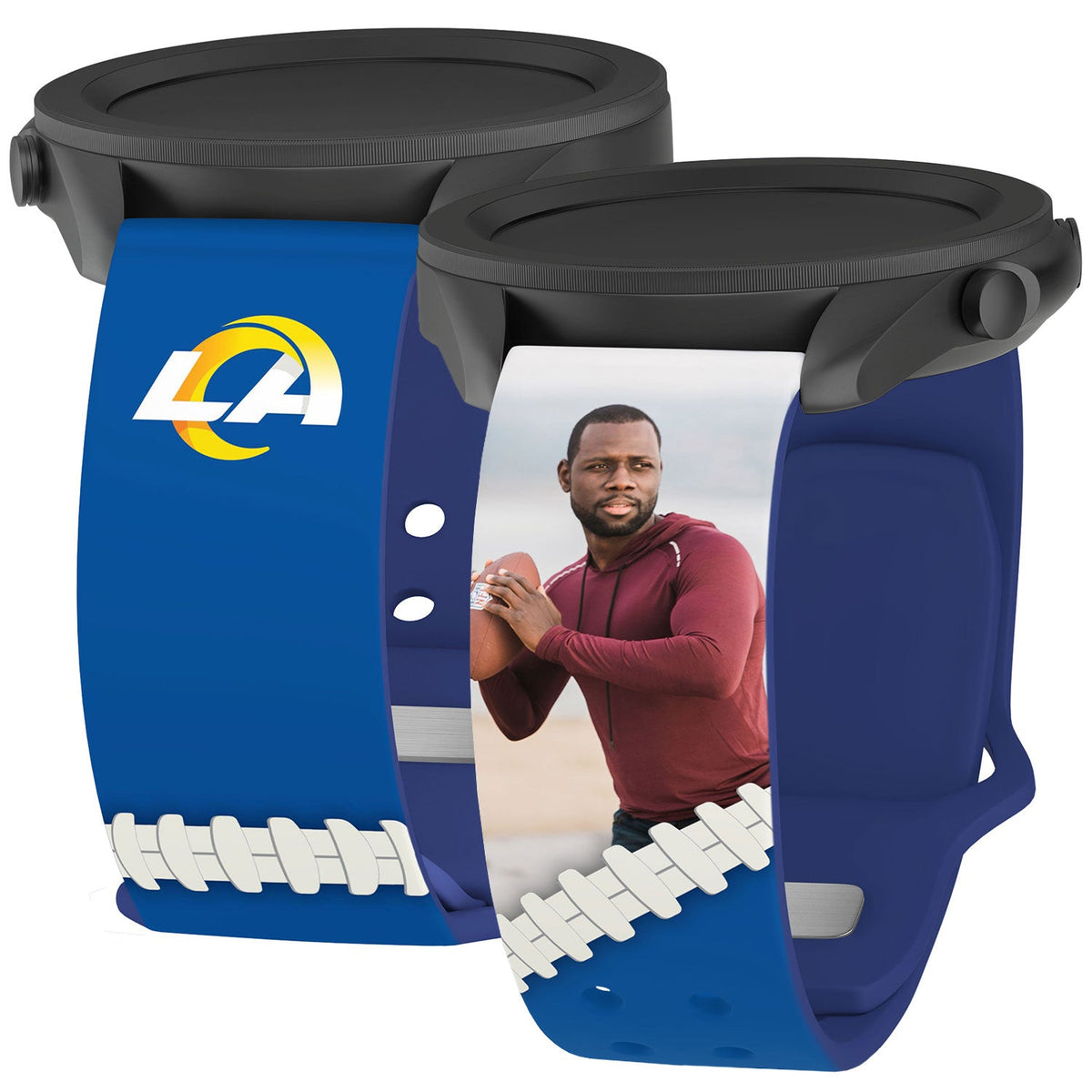 Los Angeles Rams Custom Photo HD Samsung Galaxy Watch Band