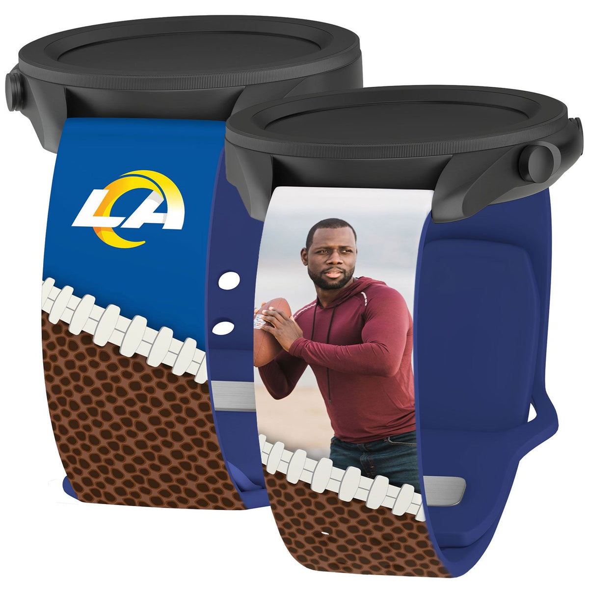 Los Angeles Rams Custom Photo HD Samsung Galaxy Watch Band