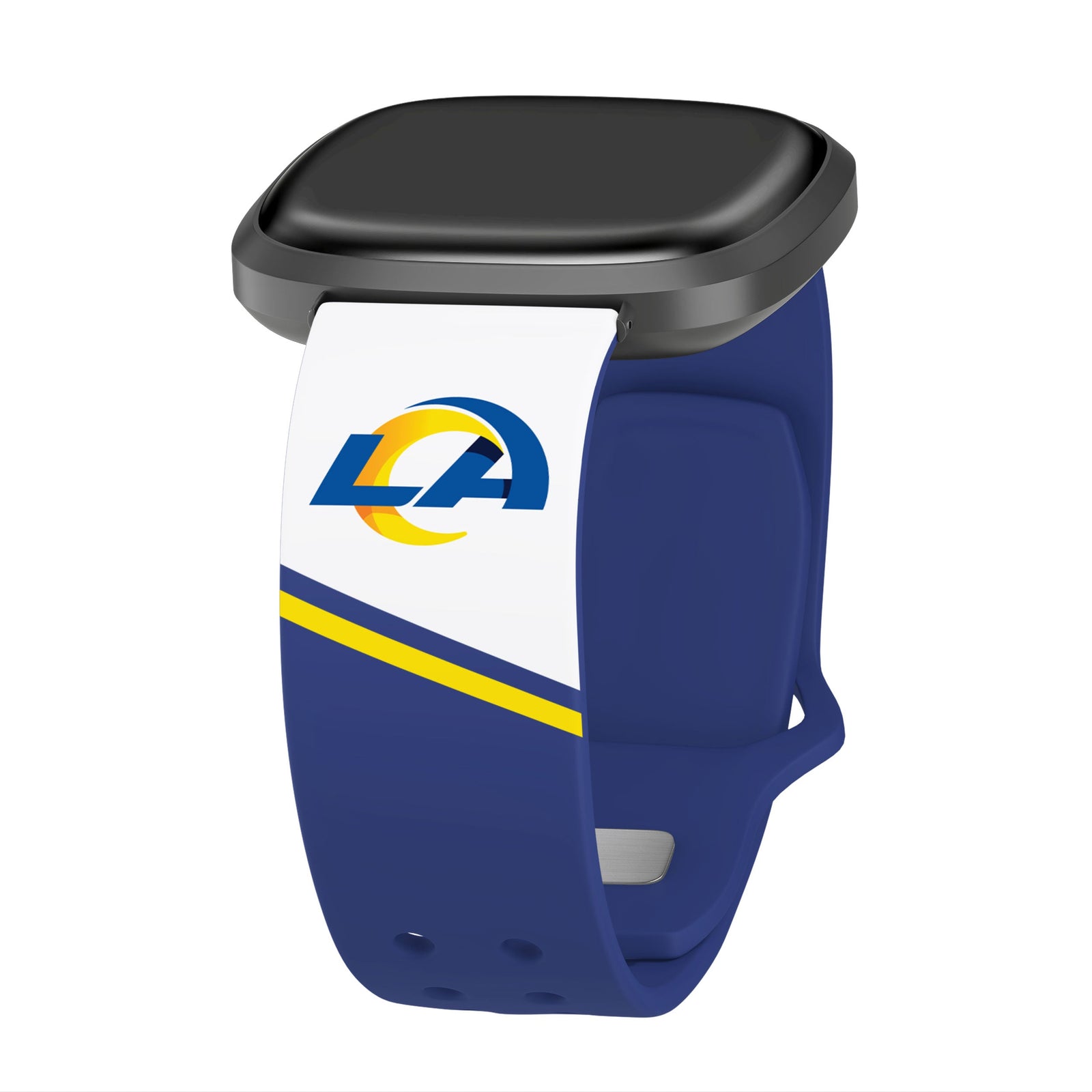 Los Angeles Rams HD Champion Series Fitbit Versa 3 & Sense 1 Watch Band