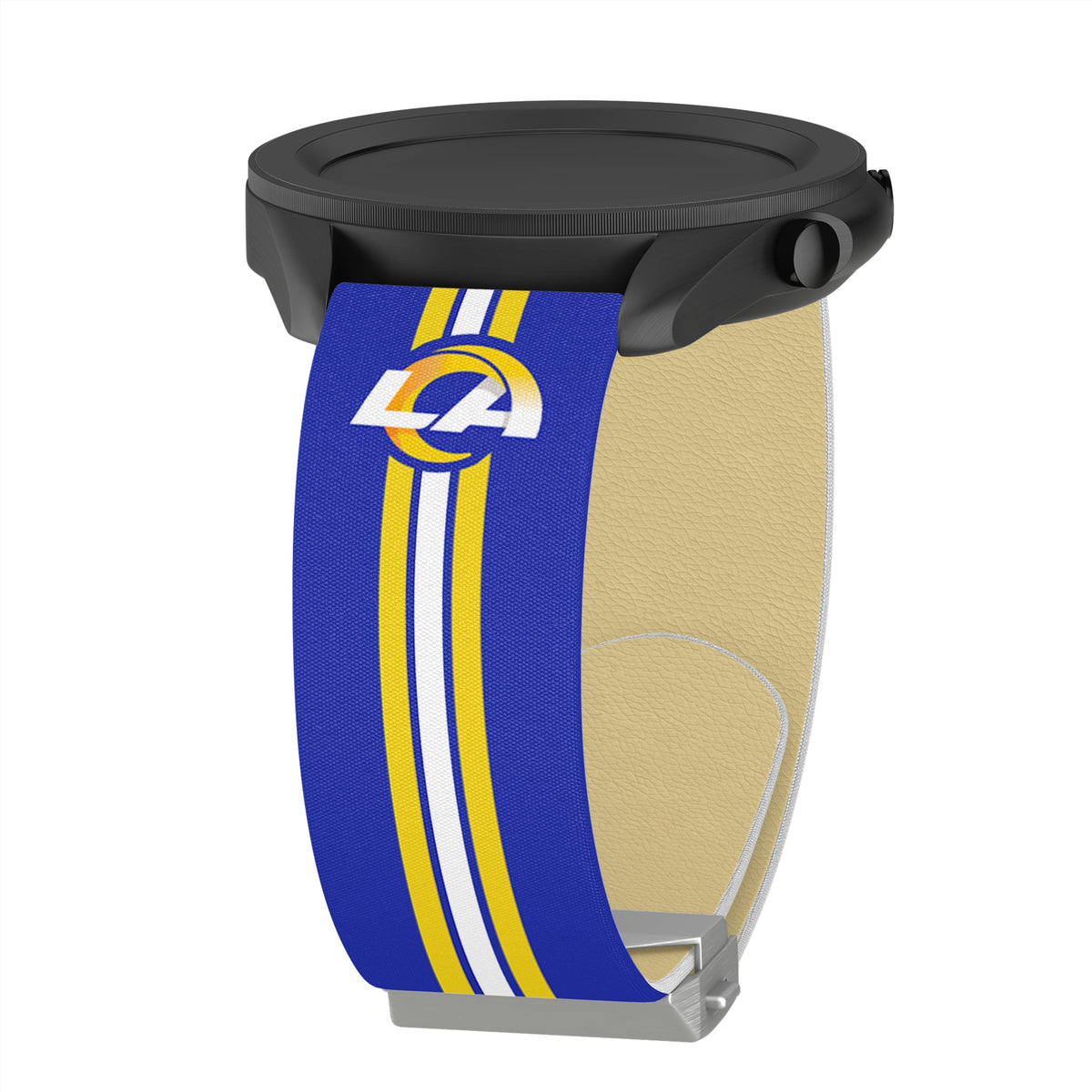 Game Time Los Angeles Rams Signature Series Quick Change Watch Band With Engraved Buckle