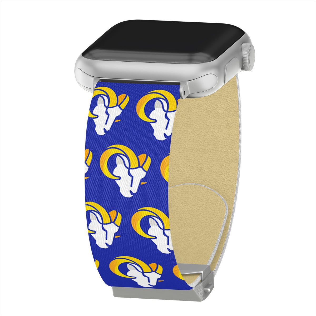 Game Time Los Angeles Rams Signature Series Apple Watch Band With Engraved Buckle