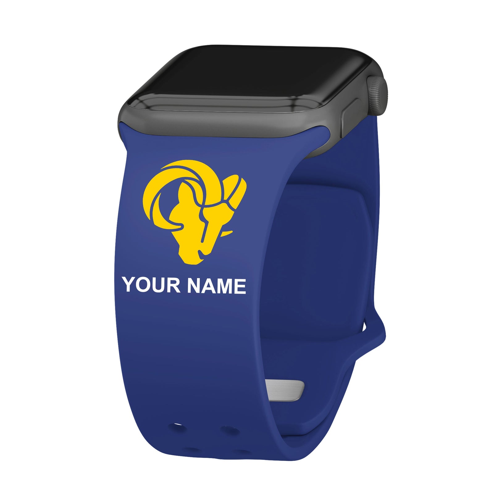 Los Angeles Rams Custom Name HD Apple Watch Band