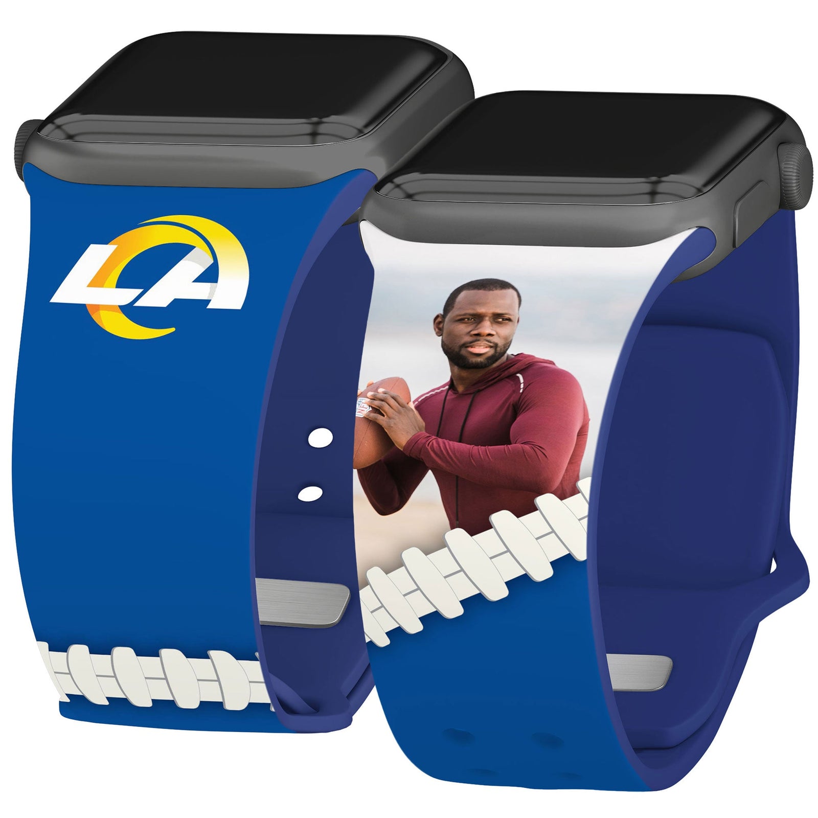Los Angeles Rams Custom Photo HD Apple Watch Band