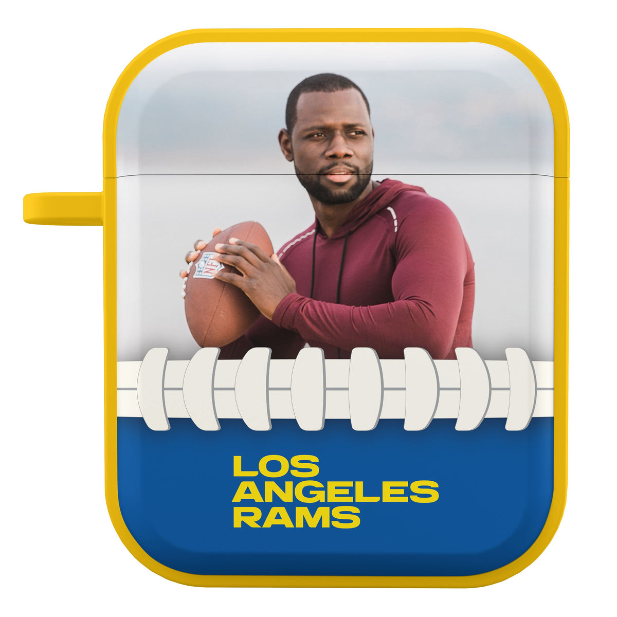 Los Angeles Rams Custom Photo HDX Apple AirPods Gen 1 &amp; 2 Case Cover