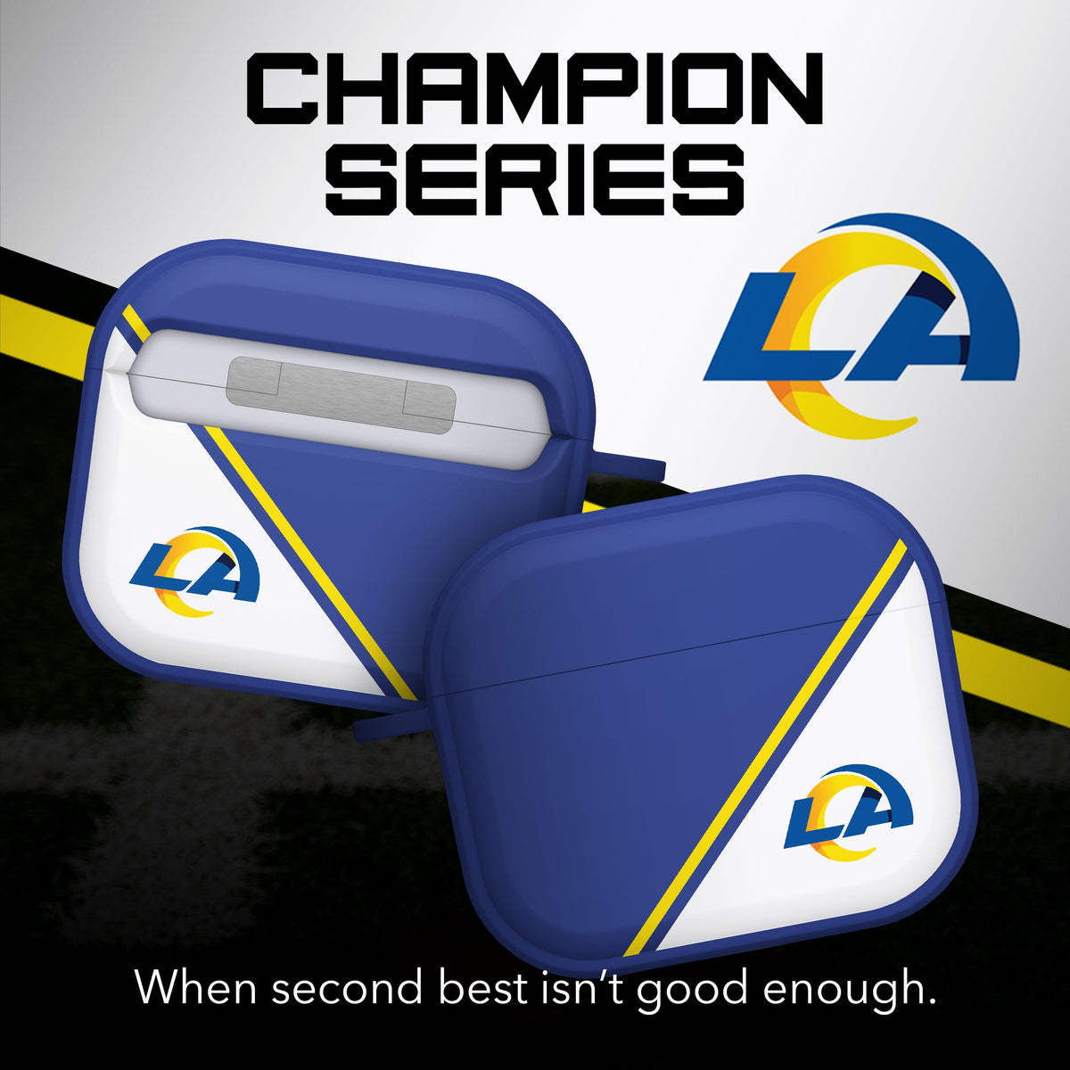 Los Angeles Rams HDX Champion Series Apple AirPods Gen 3 Case Cover