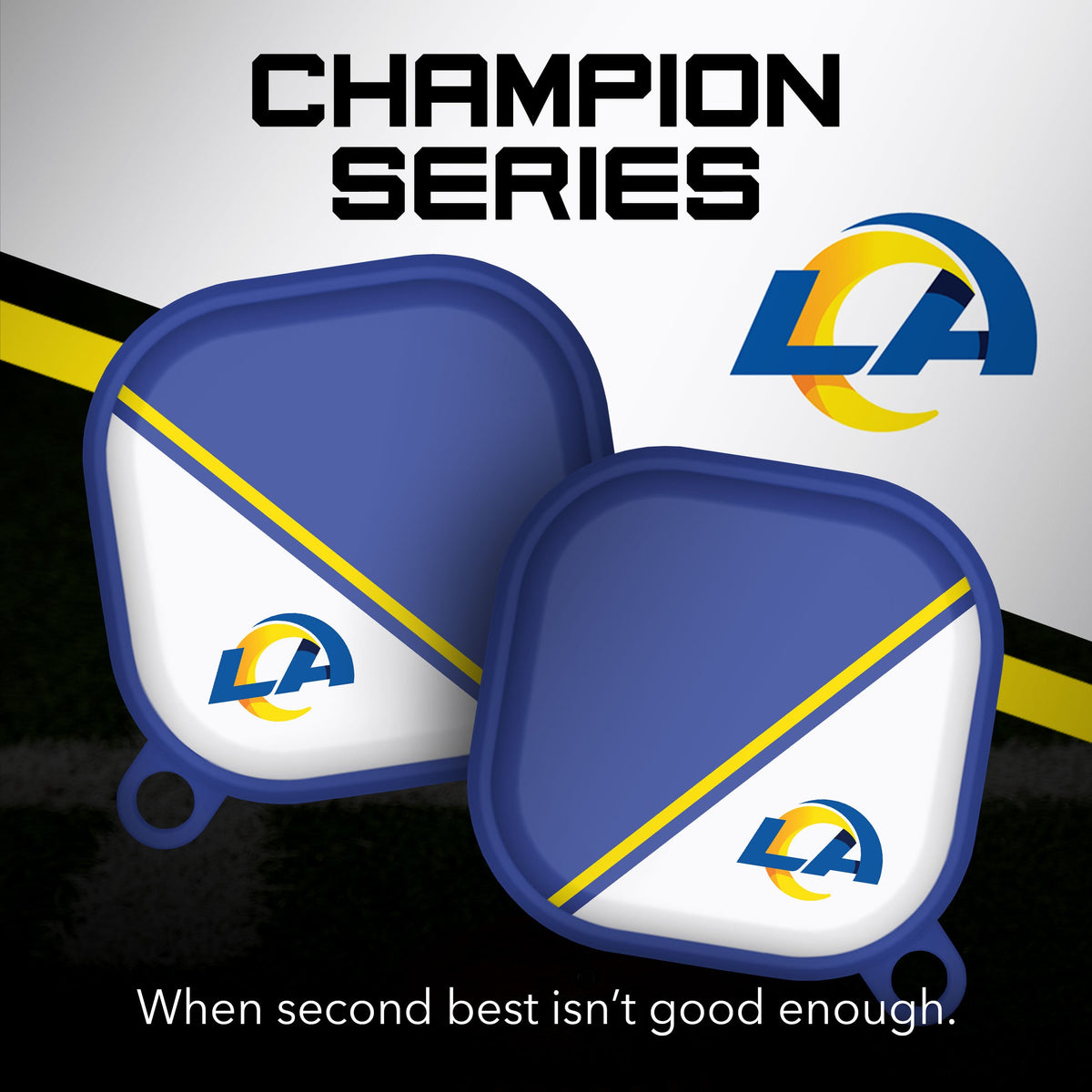 Los Angeles Rams HDX Champion Series Samsung Galaxy Buds Pro &amp; Buds Live Case Cover