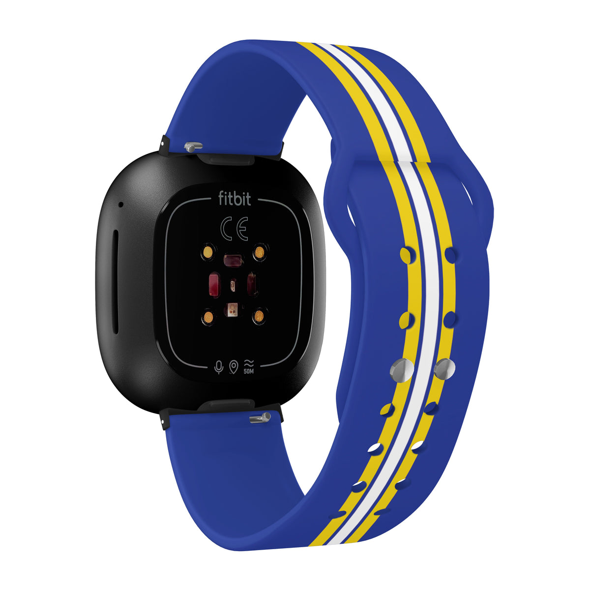 Los Angeles Rams HD Fitbit Versa 3 and Sense 1 Watch Band