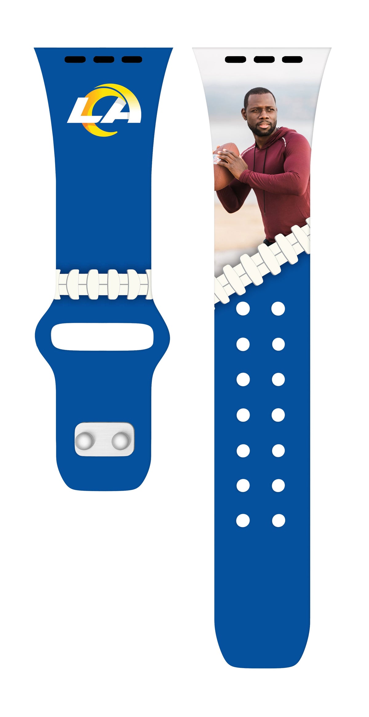 Los Angeles Rams Custom Photo HD Apple Watch Band