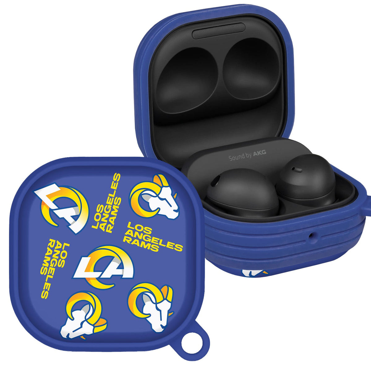 Los Angeles Rams HDX Samsung Galaxy Buds Pro &amp; Buds Live Case Cover