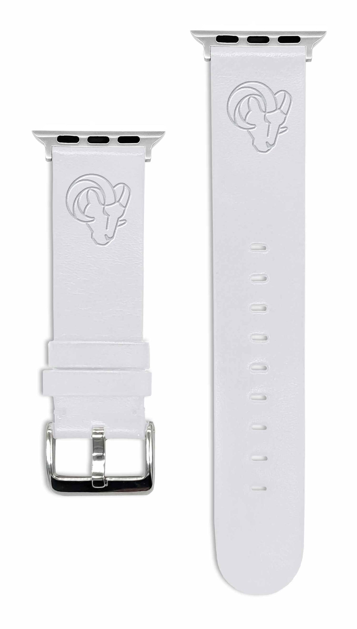 Game Time Los Angeles Rams Apple Leather Watch Band - USA Sewn