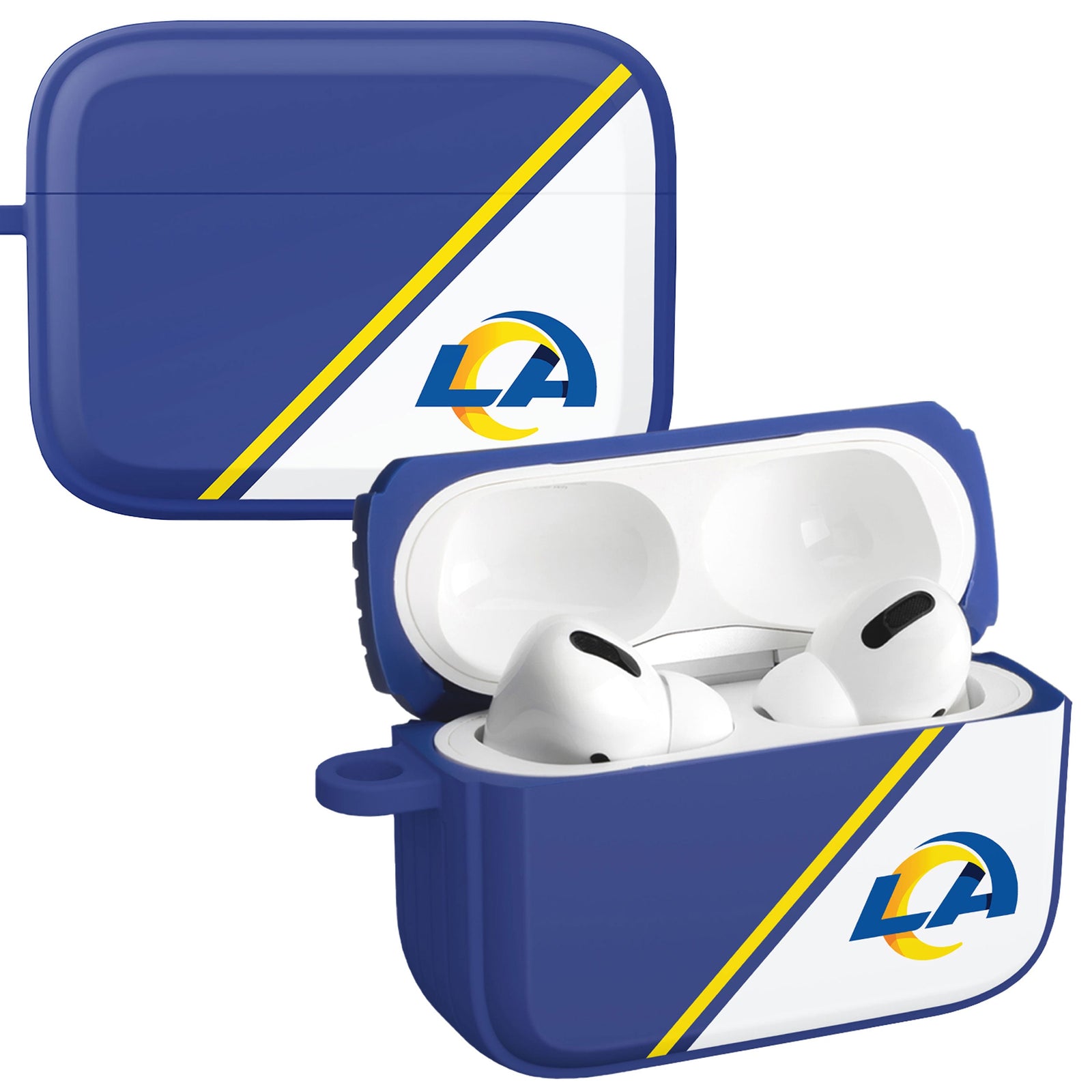 Los Angeles Rams HDX Champion Series Case Cover Compatible with Apple AirPods Pro 1 & 2
