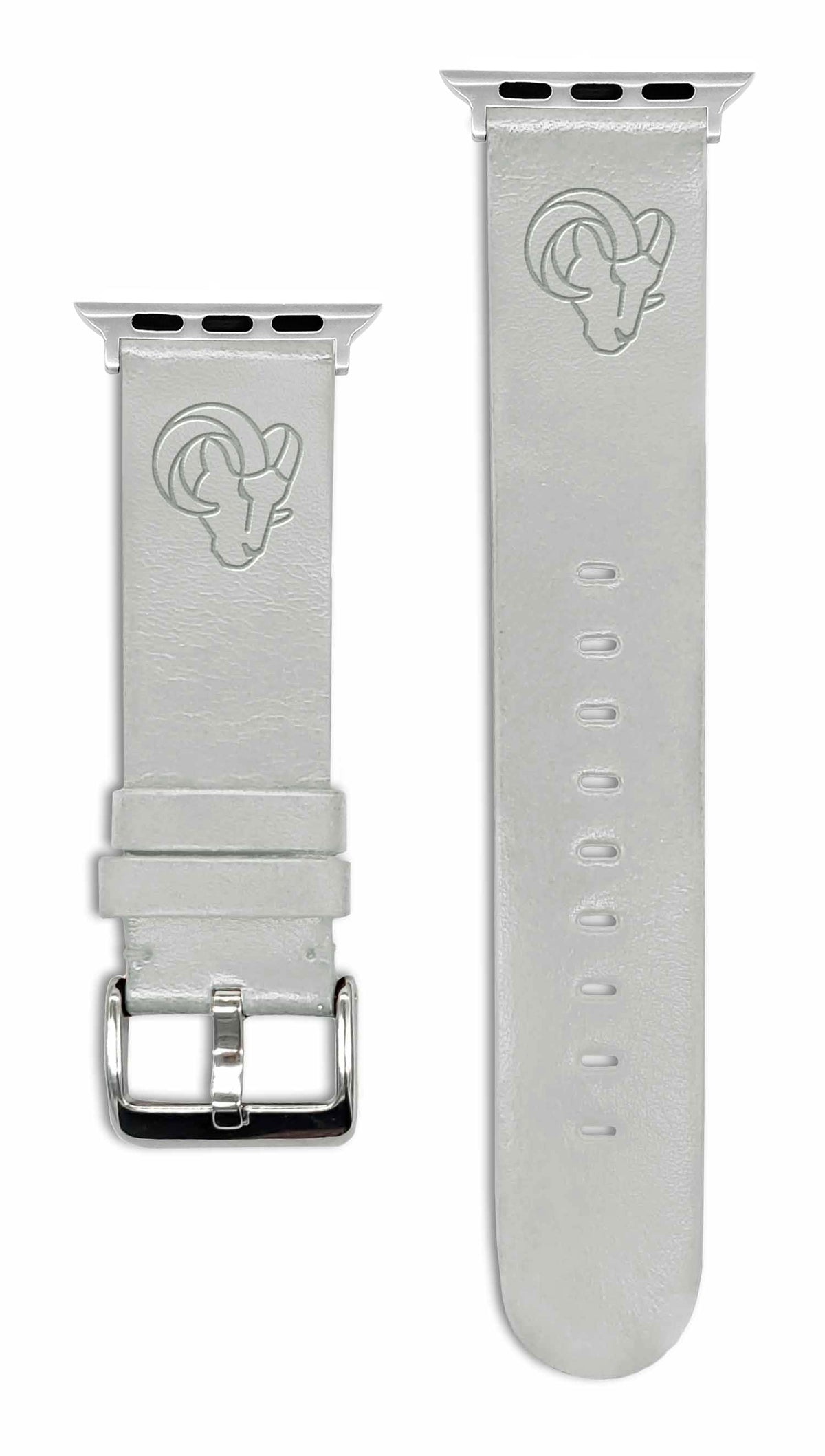 Game Time Los Angeles Rams Apple Leather Watch Band - USA Sewn