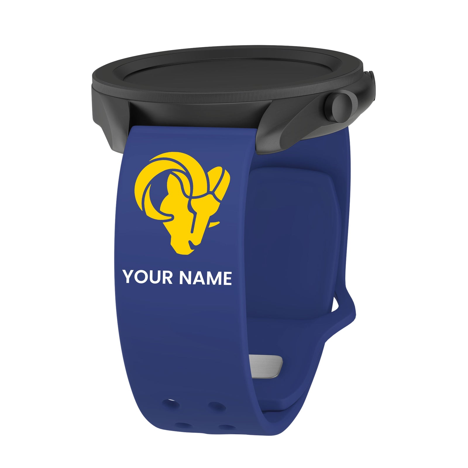 GAME TIME Los Angeles Rams Custom Name HD Quick Change Watch Band