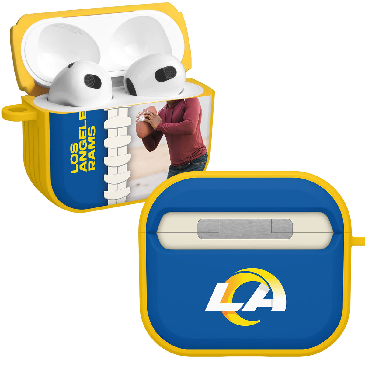 Los Angeles Rams Custom Photo HDX Apple AirPods Gen 3 Case Cover