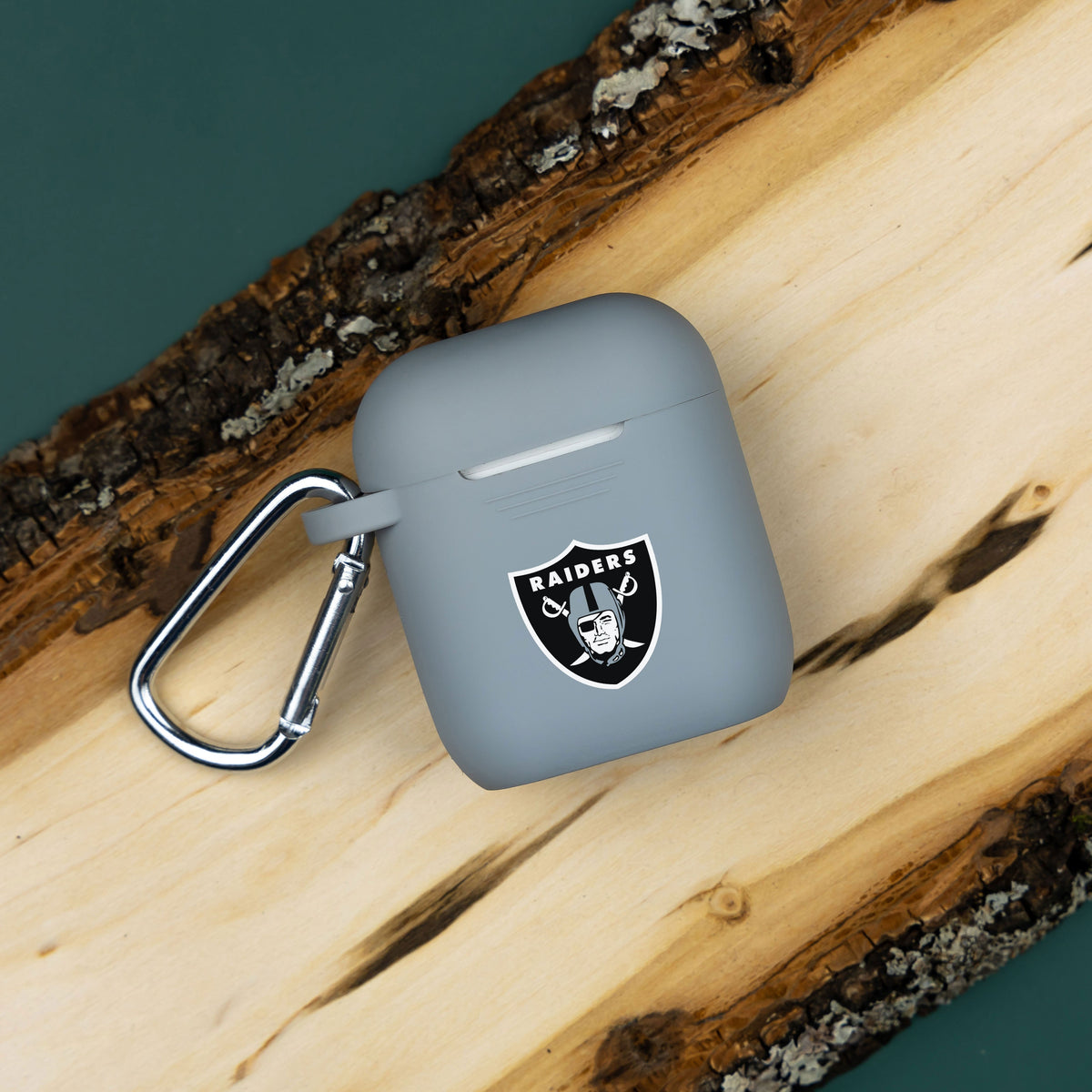 Game Time Las Vegas Raiders Silicone Case Cover for Apple AirPods Battery Case