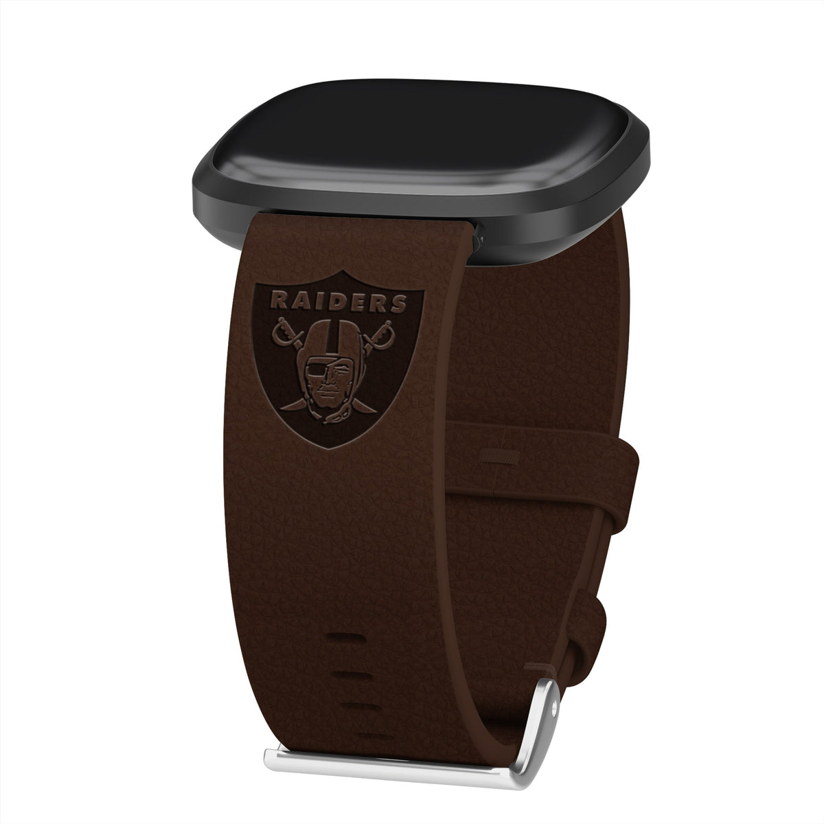 Las Vegas Raiders Leather Fitbit Watch Band