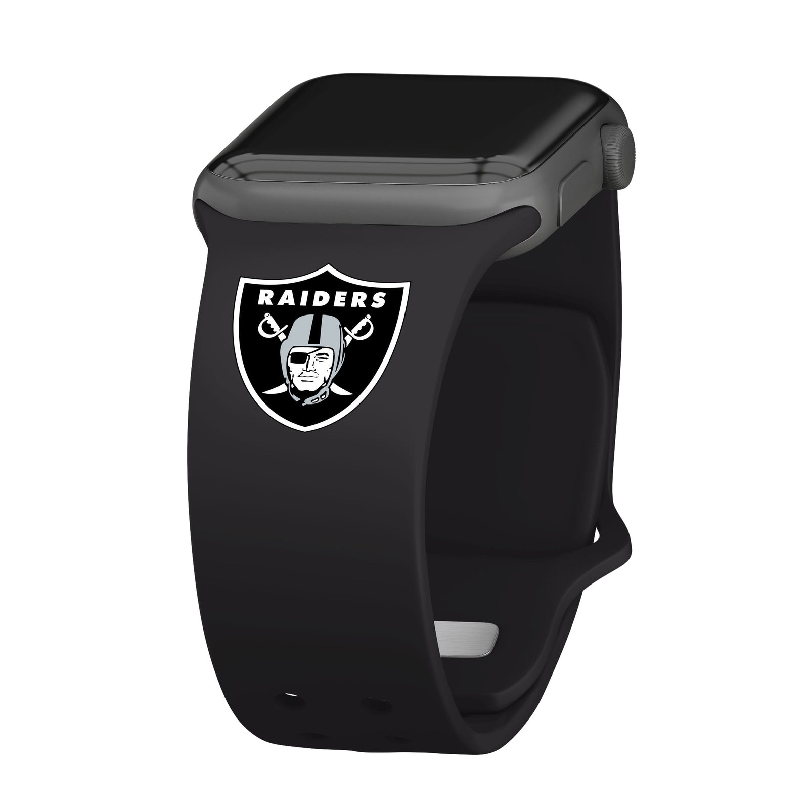 Las Vegas Raiders Silicone Apple Watch Band