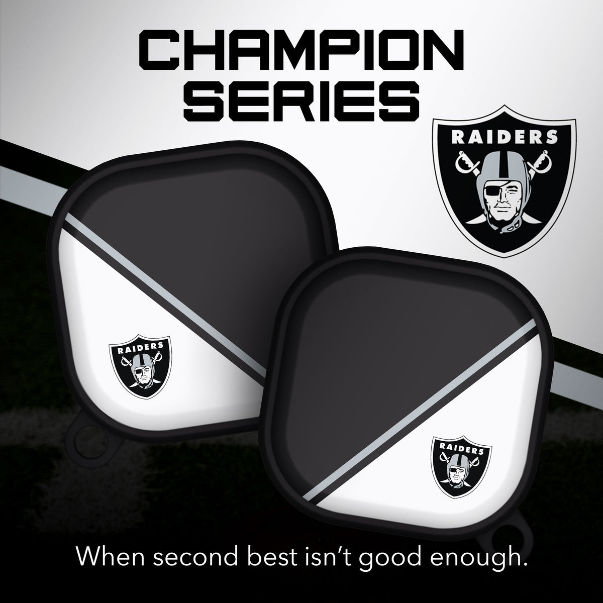 Las Vegas Raiders HDX Champion Series Samsung Galaxy Buds Pro Case Cover