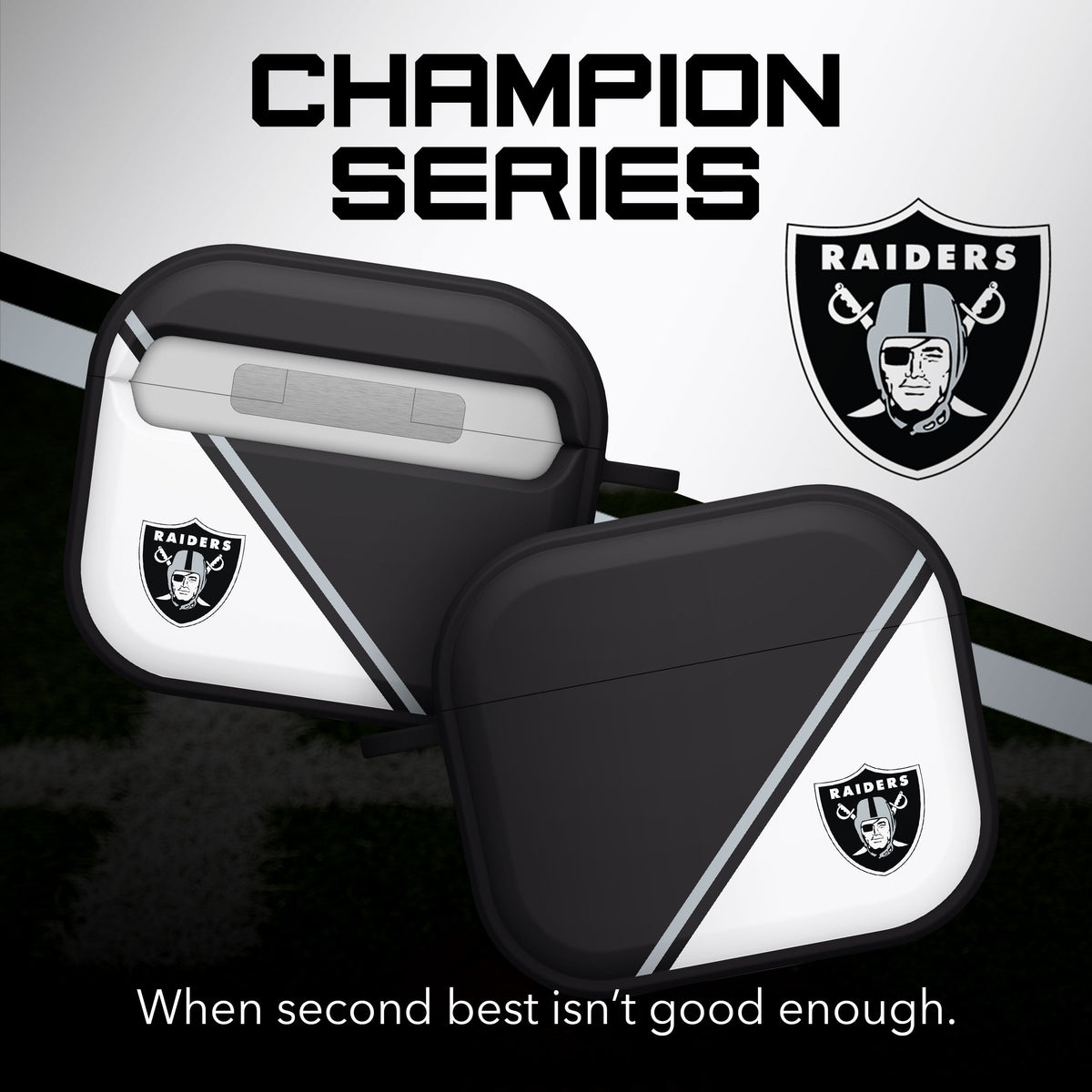 Las Vegas Raiders HDX Champion Series Apple AirPods Gen 3 Case Cover