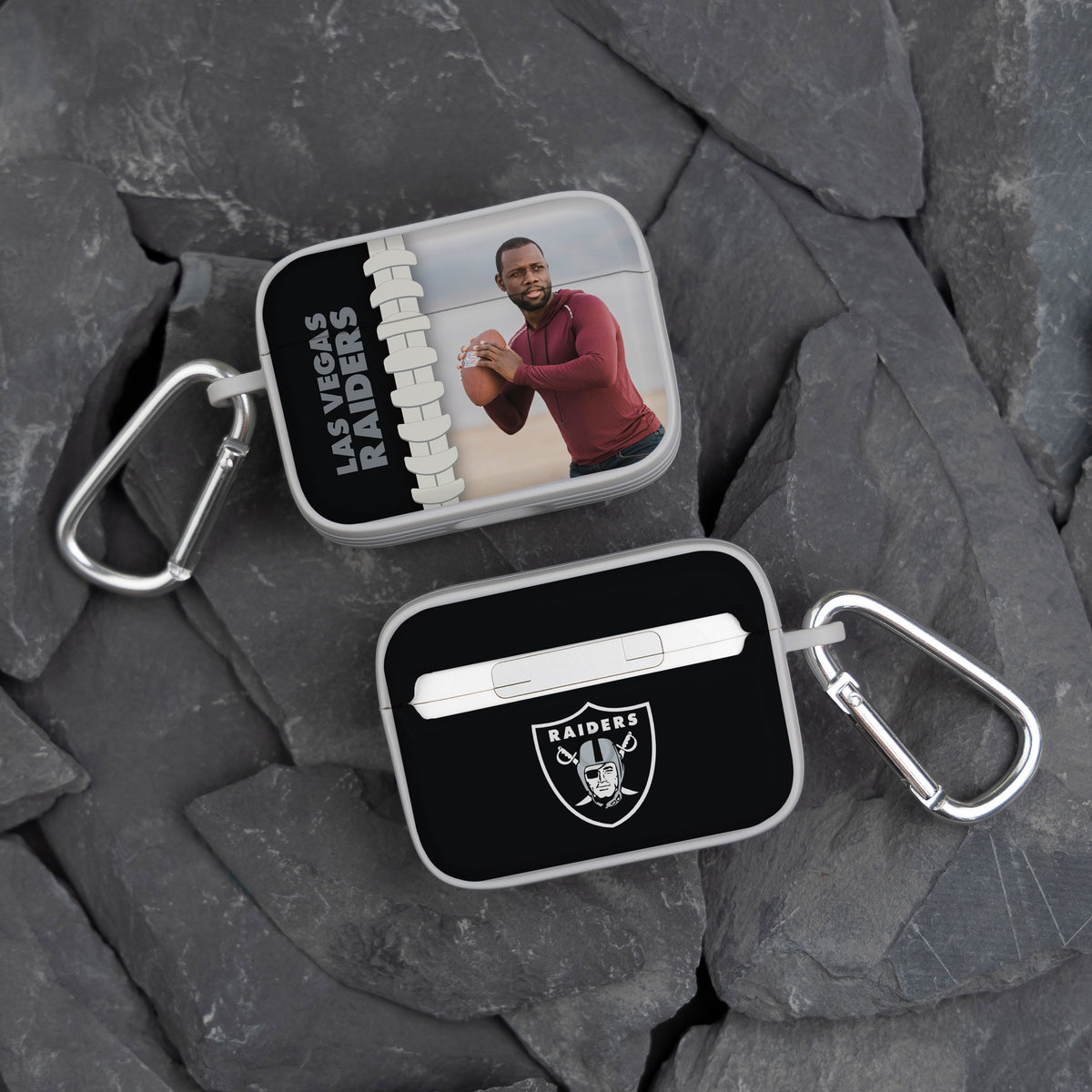 Las Vegas Raiders Custom Photo HDX Apple AirPods Pro Case Cover