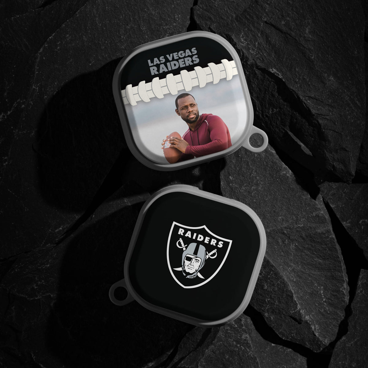 Las Vegas Raiders Custom Photo HDX Samsung Galaxy Buds Pro Case Cover