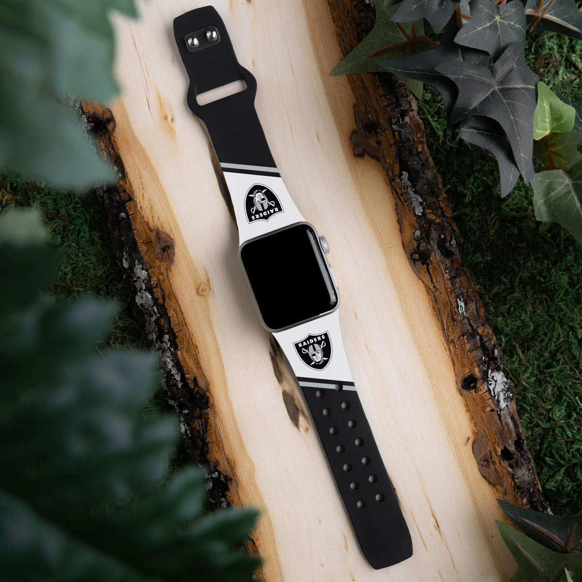 Las Vegas Raiders HD Champion Series Apple Watch Band