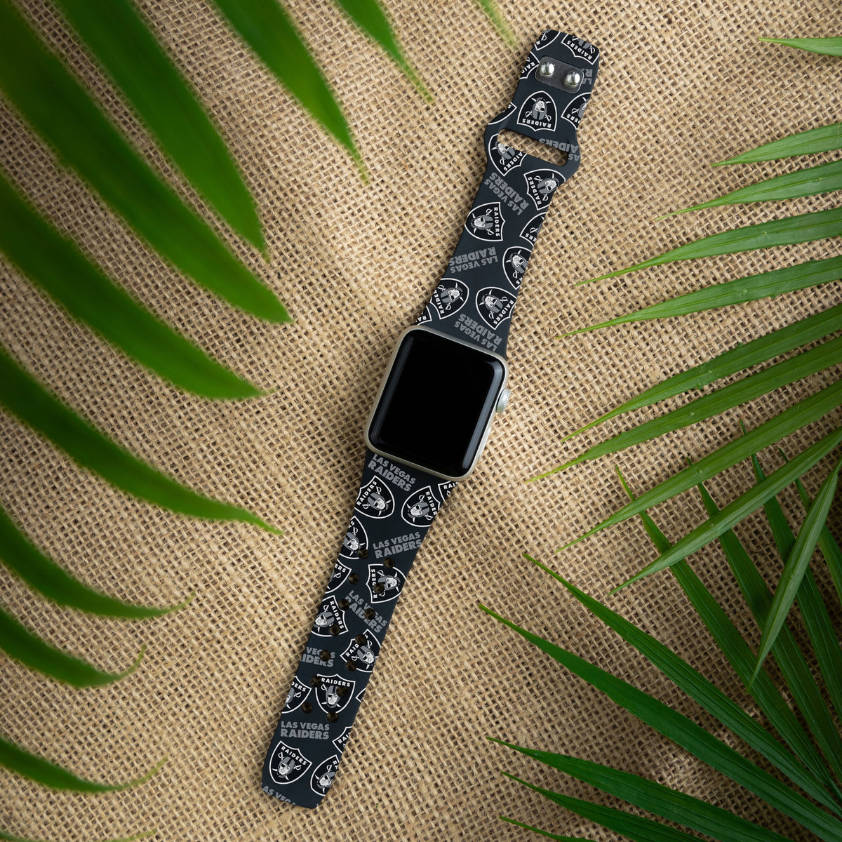 Las Vegas Raiders HD Apple Watch Band