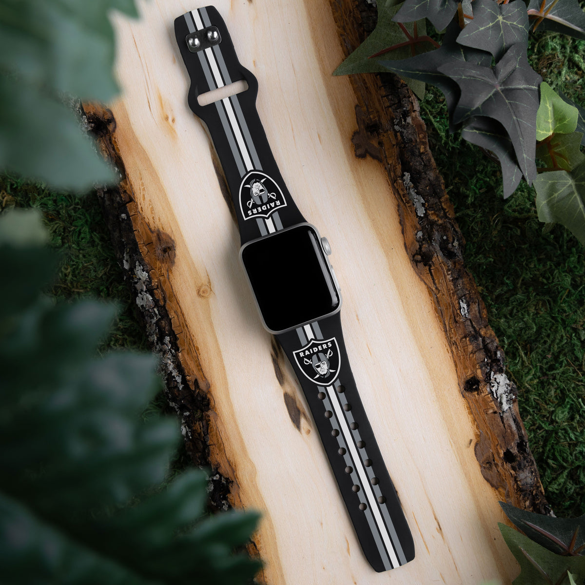 Las Vegas Raiders HD Apple Watch Band