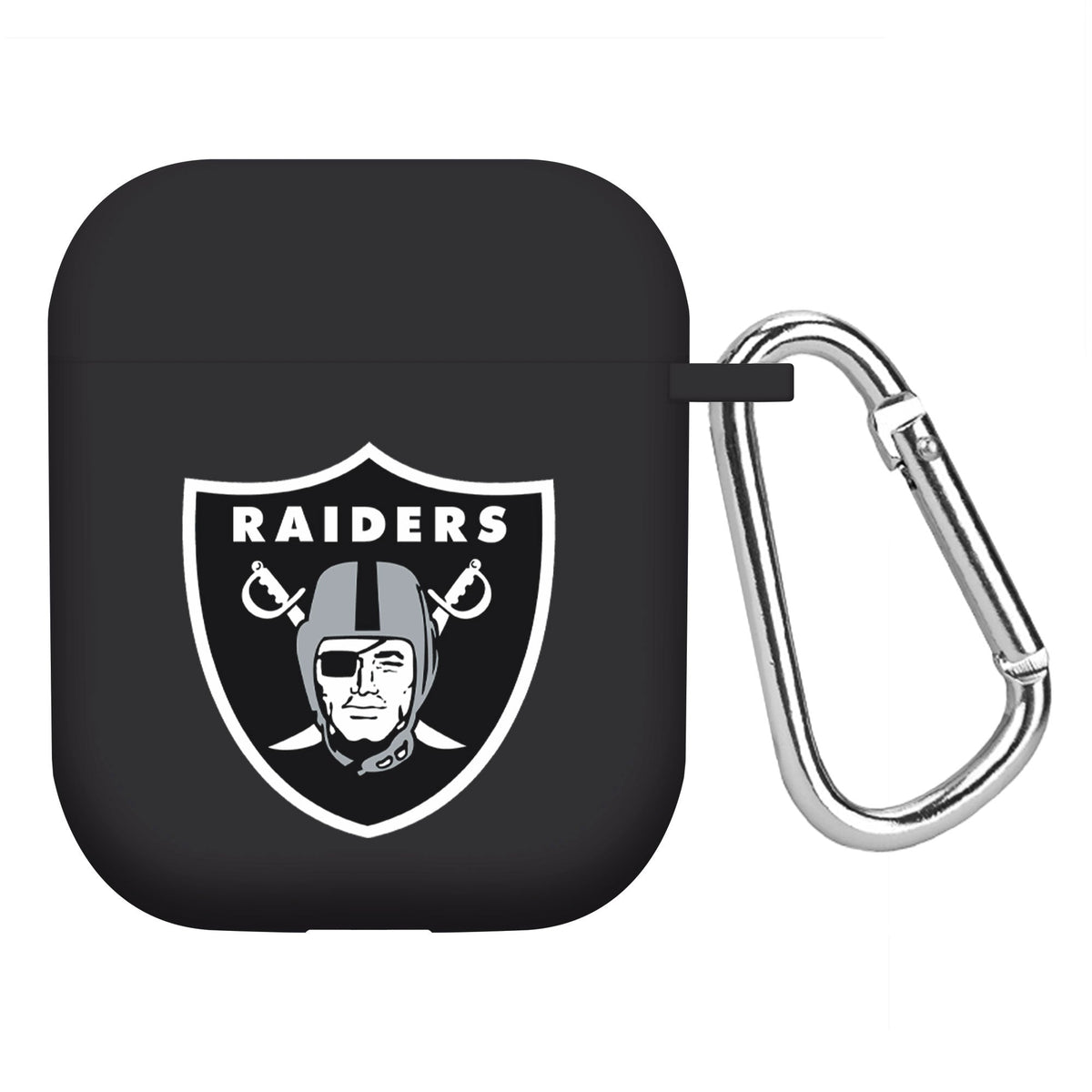 Las Vegas Raiders Custom Name HD Apple AirPods Gen 1 &amp; 2 Case Cover (Black)