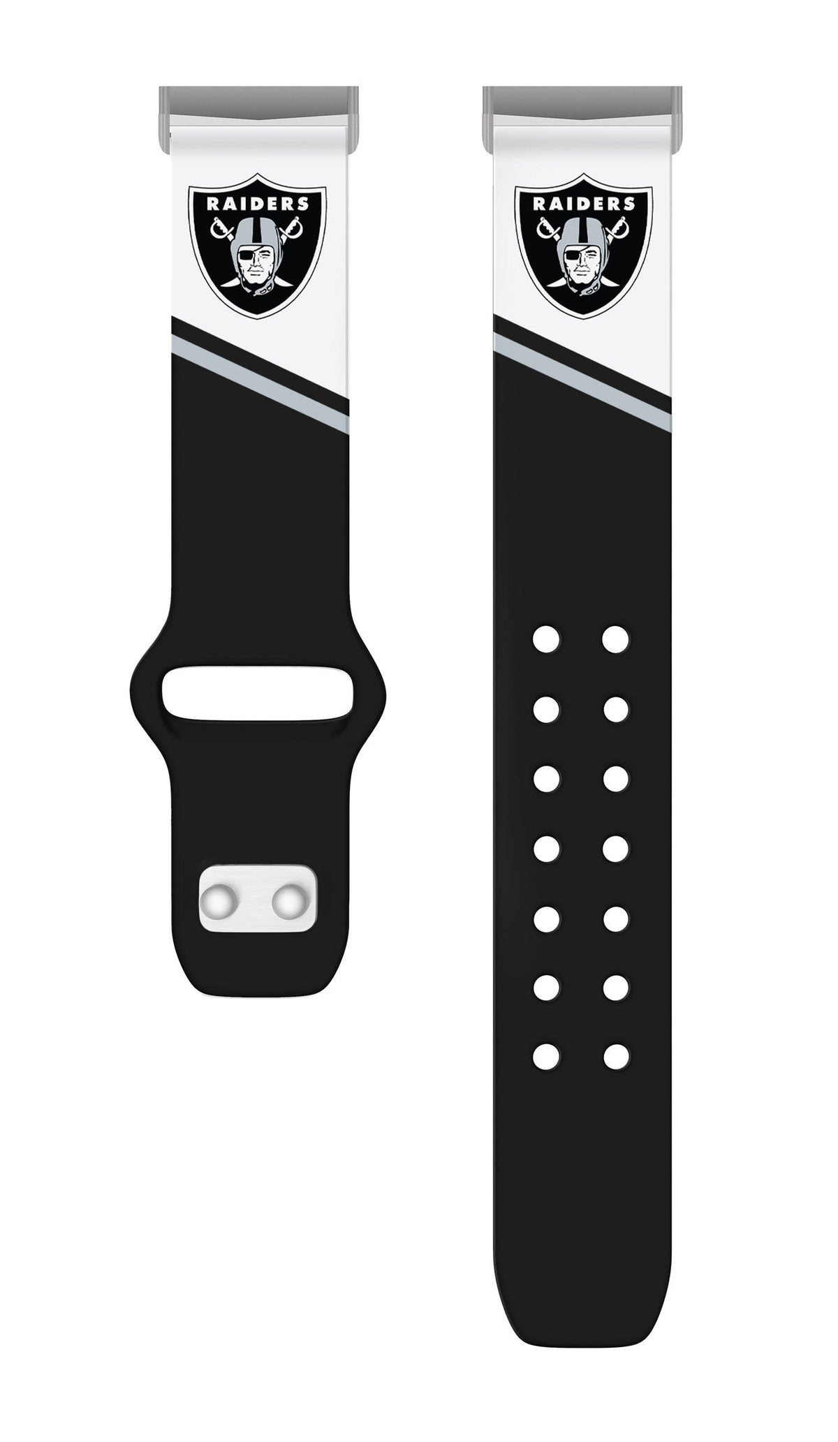 Las Vegas Raiders HD Champion Series Fitbit Versa 3 &amp; Sense Watch Band