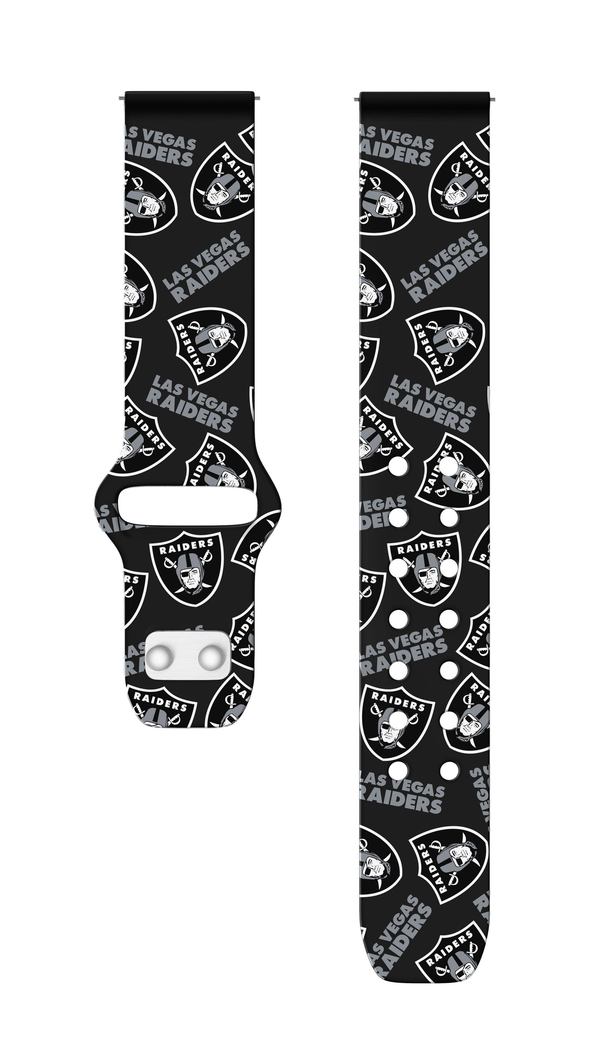 Game Time Las Vegas Raiders Quick Change HD Watch Band