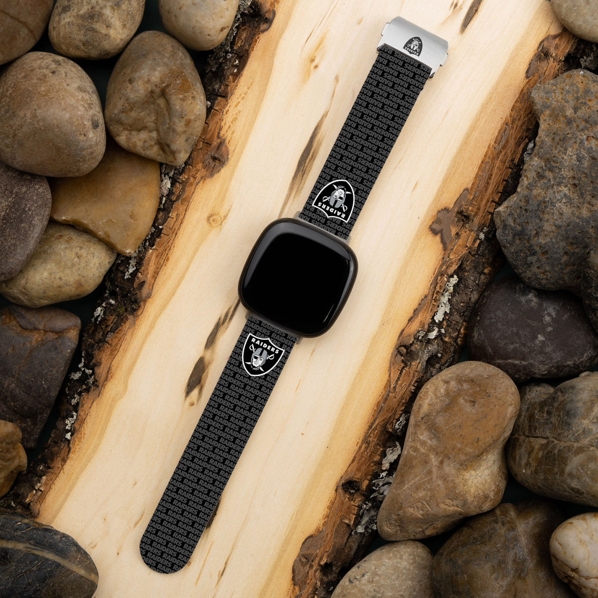 Las Vegas Raiders Signature Series FitBit Apple Watch Band