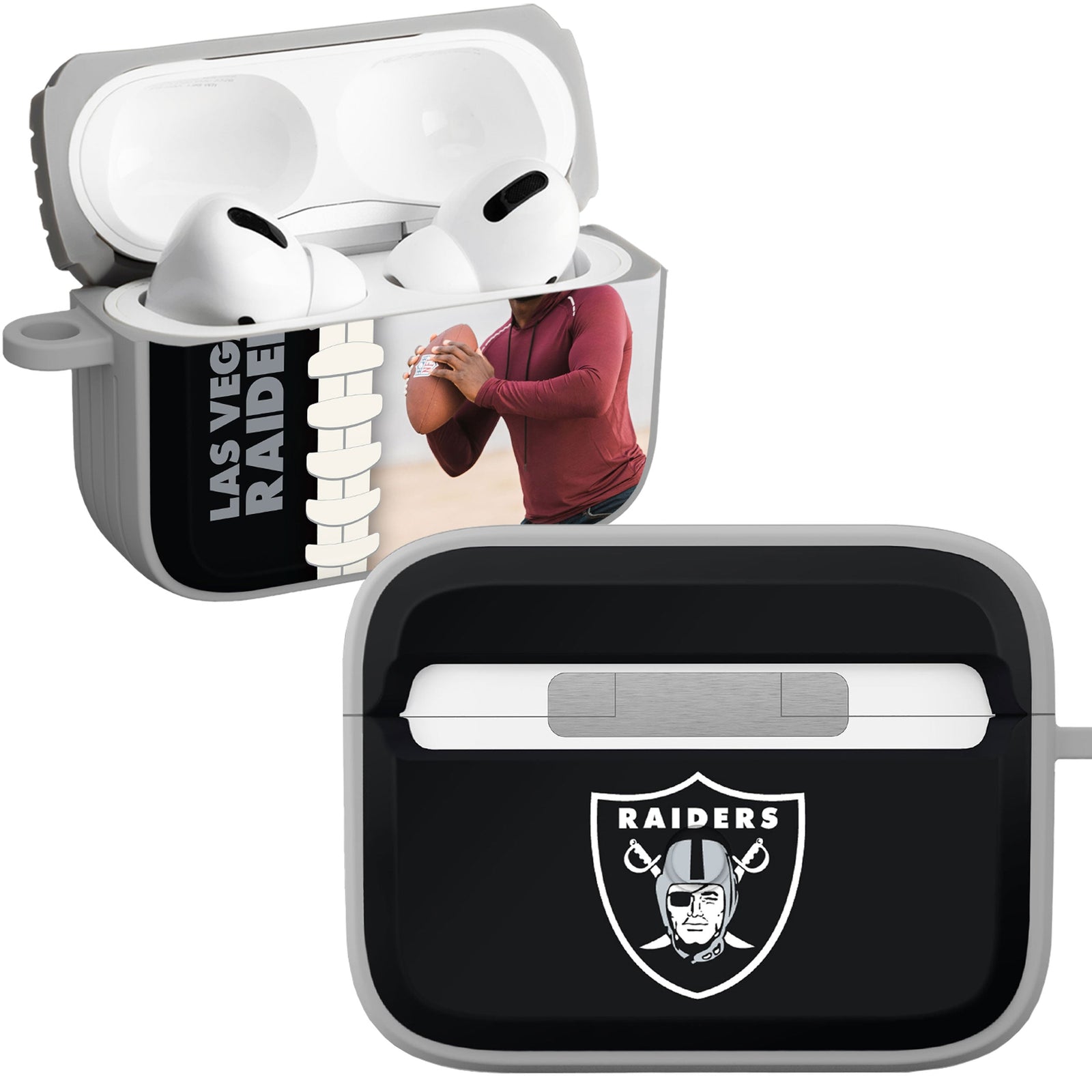Las Vegas Raiders Custom Photo HDX Apple AirPods Pro Case Cover