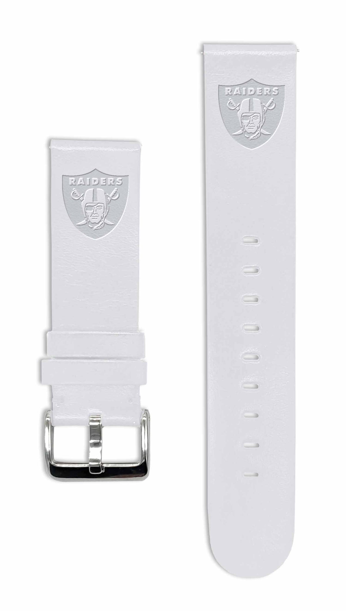 Las Vegas Raiders Quick Change Leather Watch Band - USA Sewn - AffinityBands